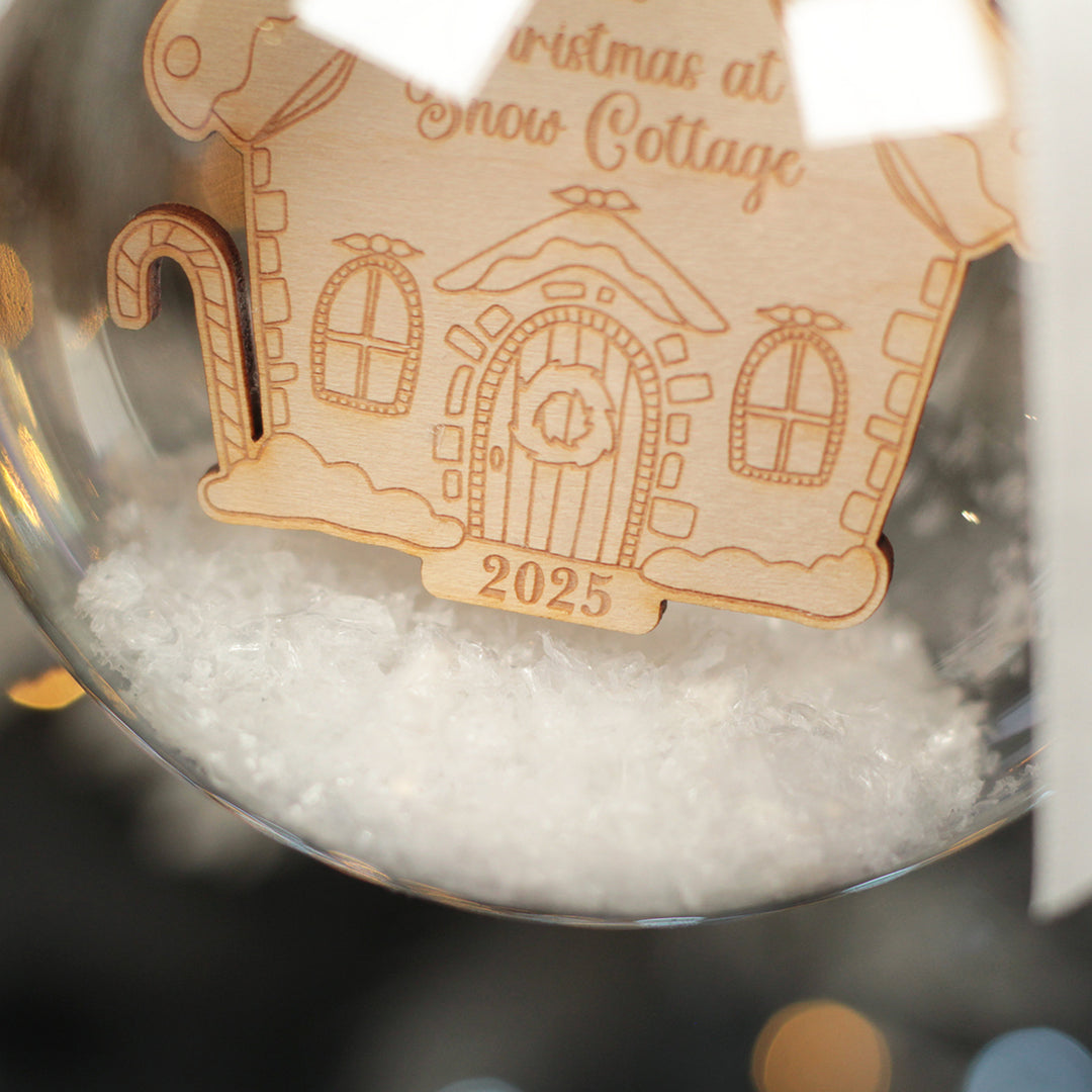Festive House 1st Christmas at a New Home Bauble