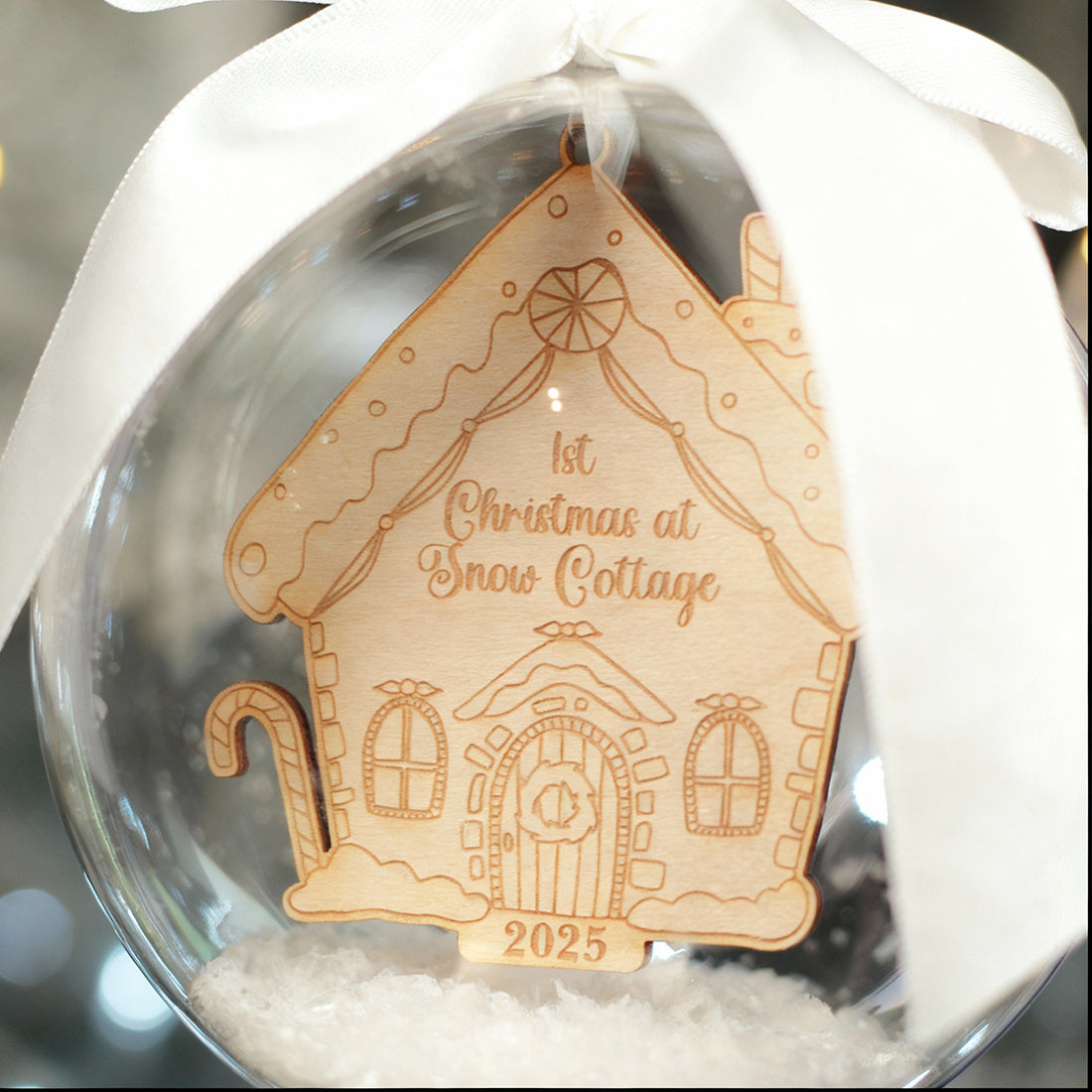 Festive House 1st Christmas at a New Home Bauble