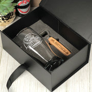 Personalised Motorcycle Beer Pint Glass-Love Lumi Ltd