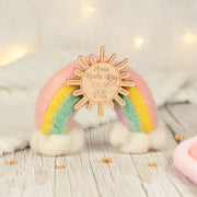 Felt Rainbow New Baby Gift