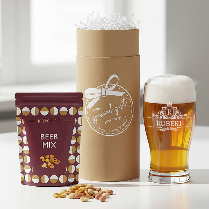 Regal Frame Initial Pint Glass