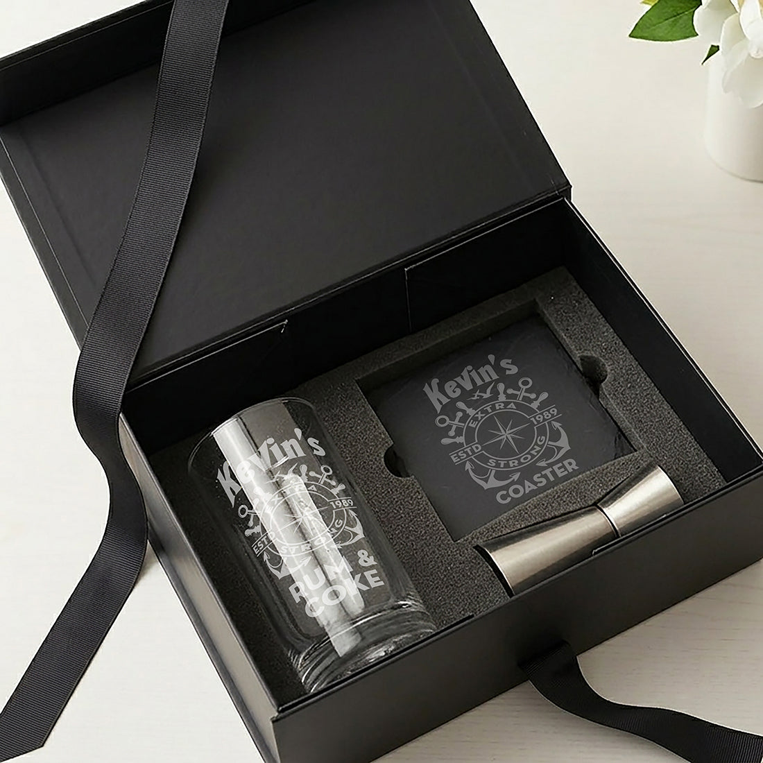 Personalised Rum Highball Glass