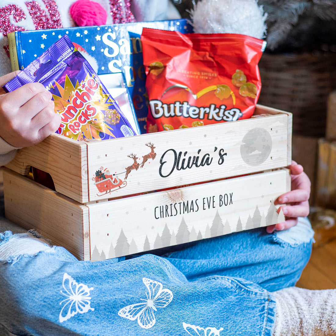 Santa's Flight Christmas Eve Gift Crate-Love Lumi Ltd