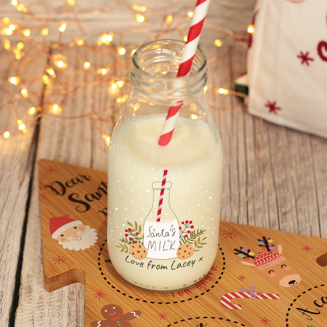 Bamboo Christmas Eve Treat Board-Love Lumi Ltd