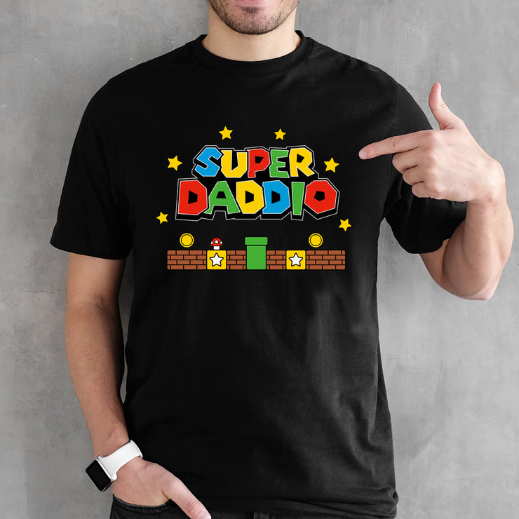 Super Daddio Retro Gaming Men's T Shirt