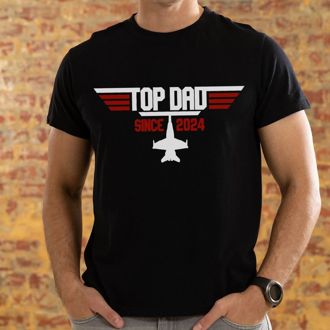 Top Dad T Shirt-Love Lumi Ltd