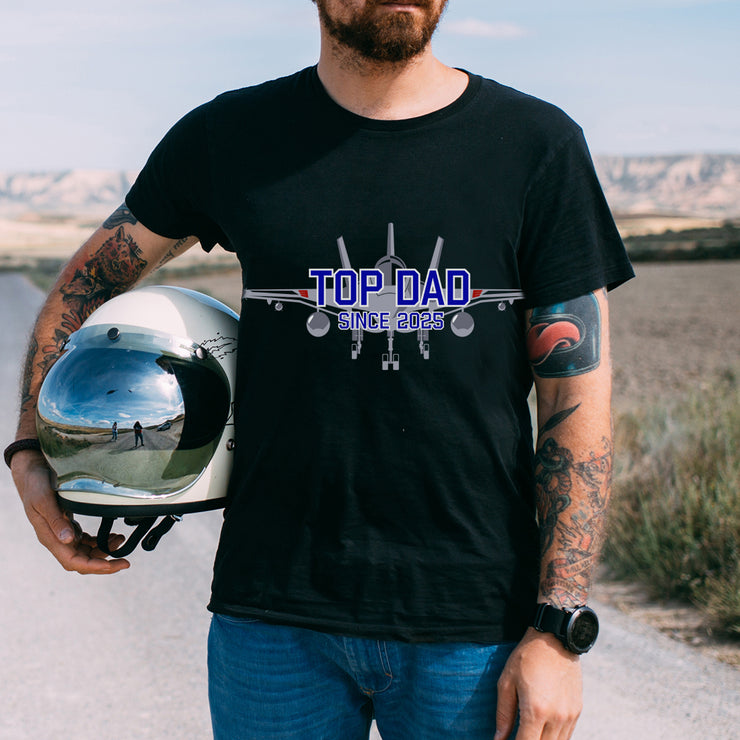 Top Dad Jet Plane T Shirt
