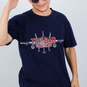 Top Dad Jet Plane T Shirt