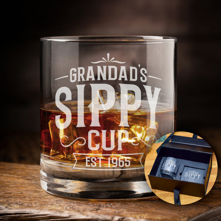 Sippy Cup Whiskey Glass Tumbler