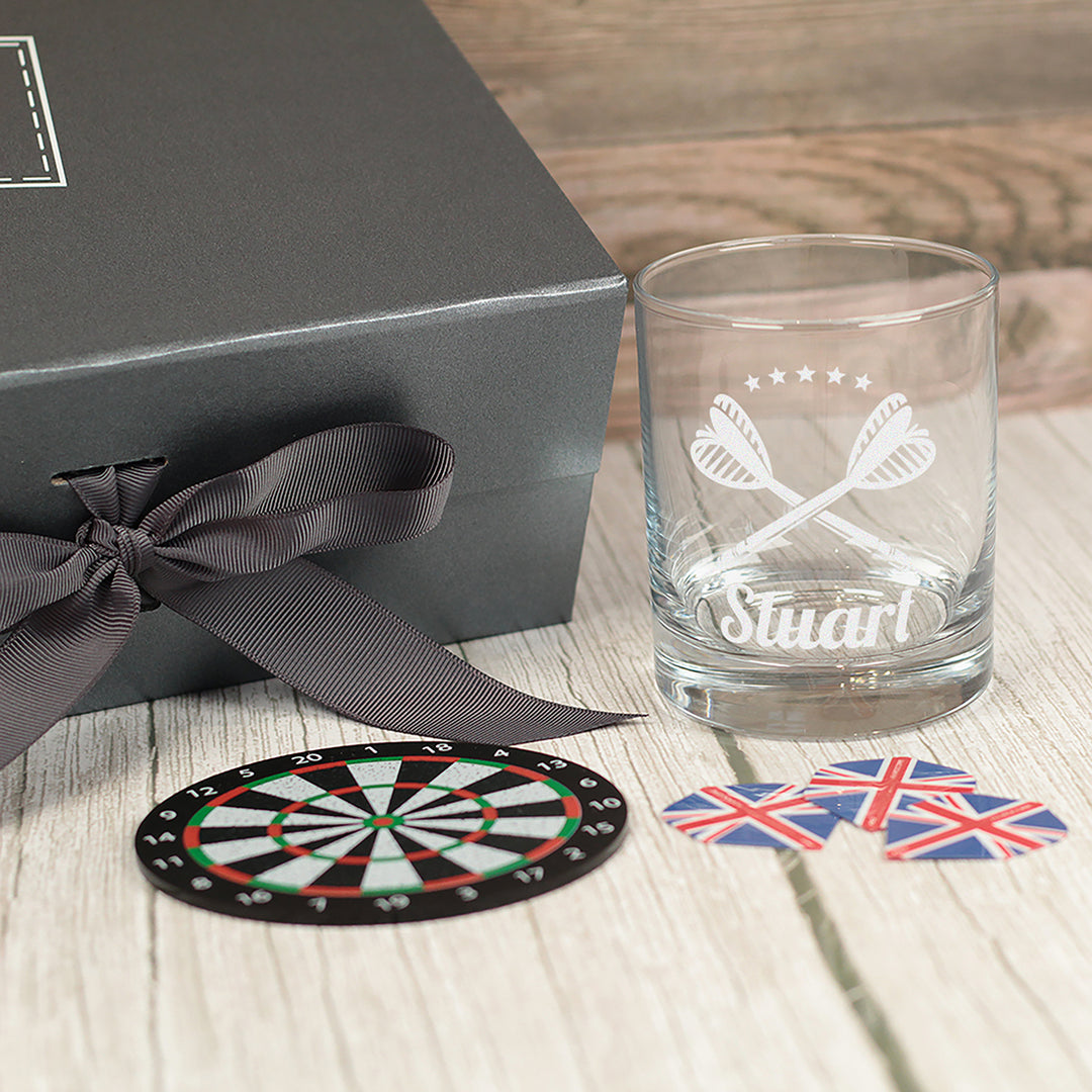 Darts Whiskey Glass Tumbler