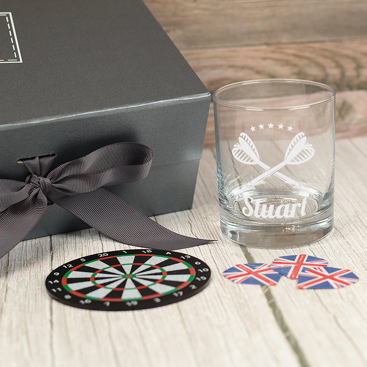 Darts Whiskey Glass Tumbler