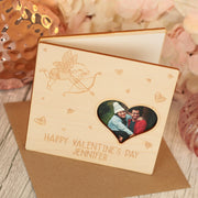 Cupid Valentine's Day Wooden Engraved Greetings Card-Love Lumi Ltd