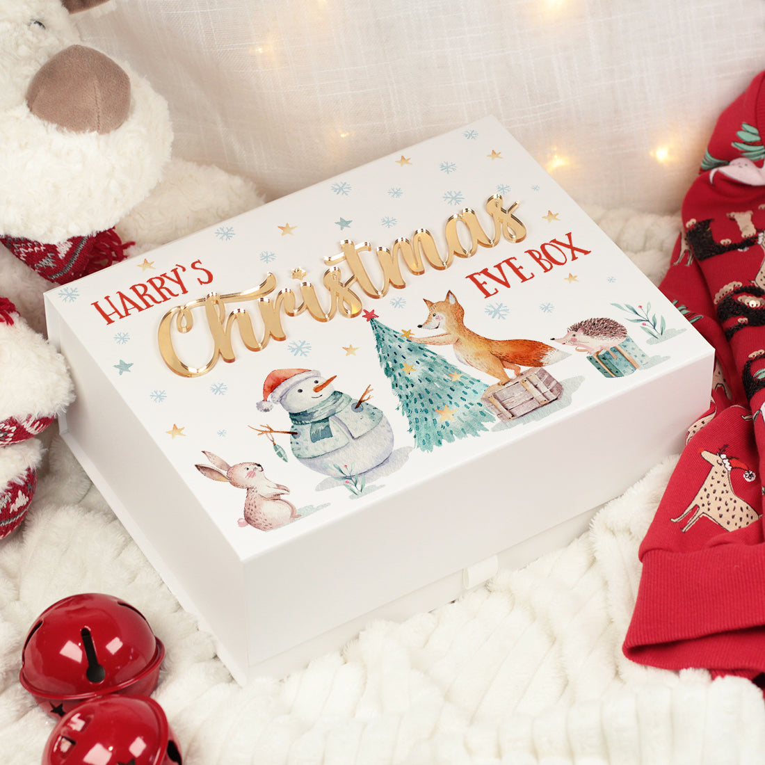 Winter Animals 3D Magnetic Christmas Eve Box-Love Lumi Ltd