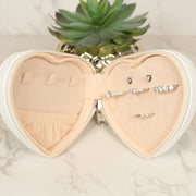 Ballet Princess Heart Children's Travel PU Leather Jewellery Storage Box-Love Lumi Ltd