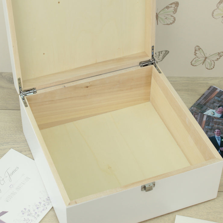 Twinkle Twinkle Baby Wooden Keepsake Memory Box-Love Lumi Ltd