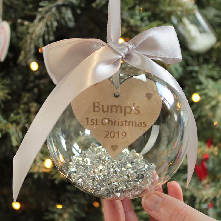 Bump's 1st Christmas Bauble-Love Lumi Ltd