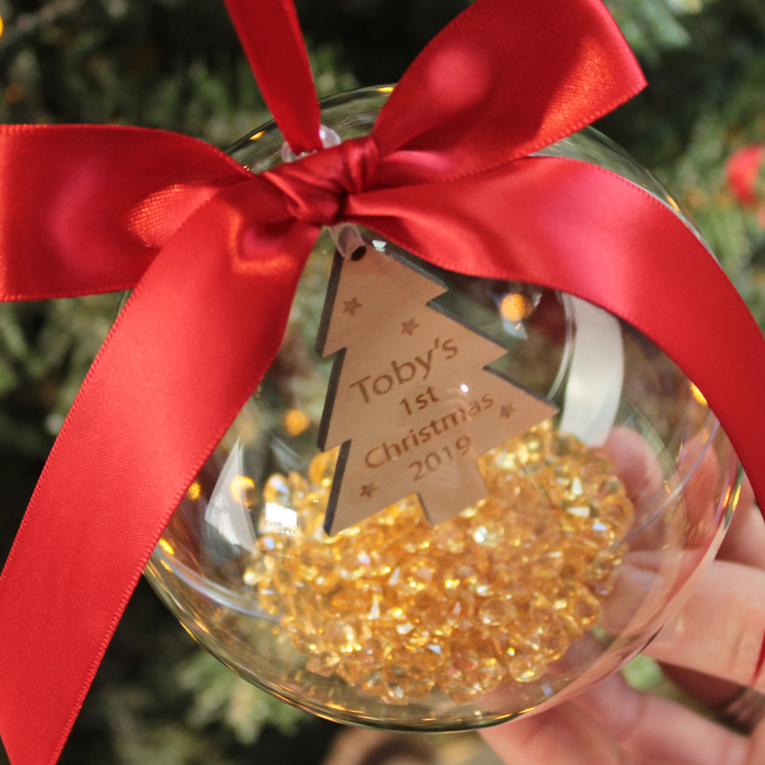 Tree Baby's 1st Christmas Bauble-Love Lumi Ltd