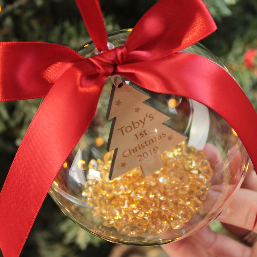 Tree Baby's 1st Christmas Bauble-Love Lumi Ltd
