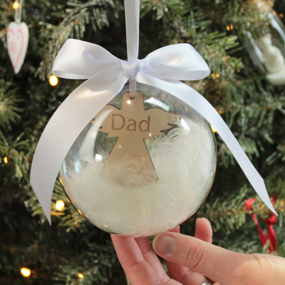 Angel Christmas Bauble-Love Lumi Ltd