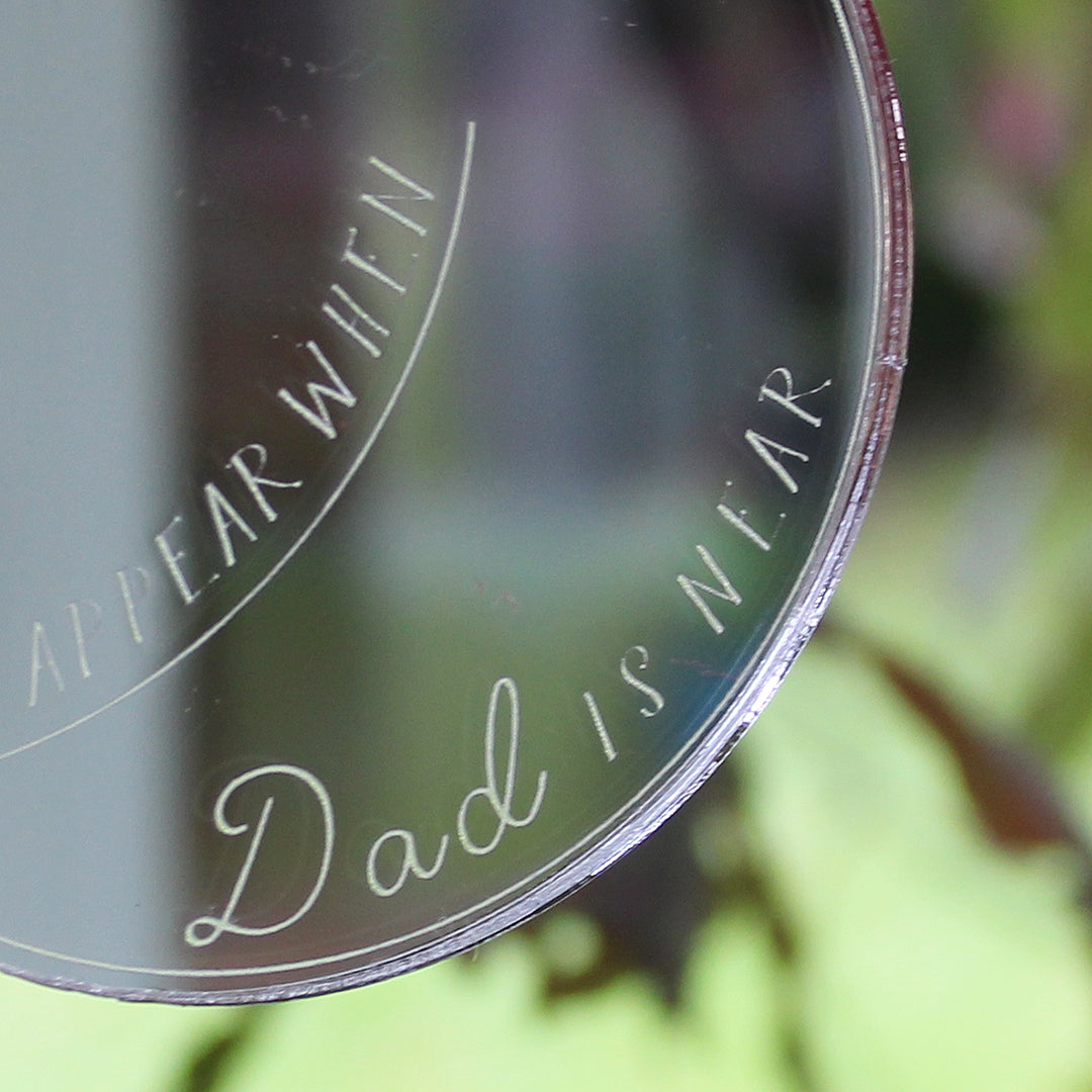 Personalised Robin Mirror Remembrance Keepsake-Love Lumi Ltd