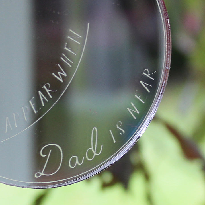 Personalised Robin Mirror Remembrance Keepsake-Love Lumi Ltd