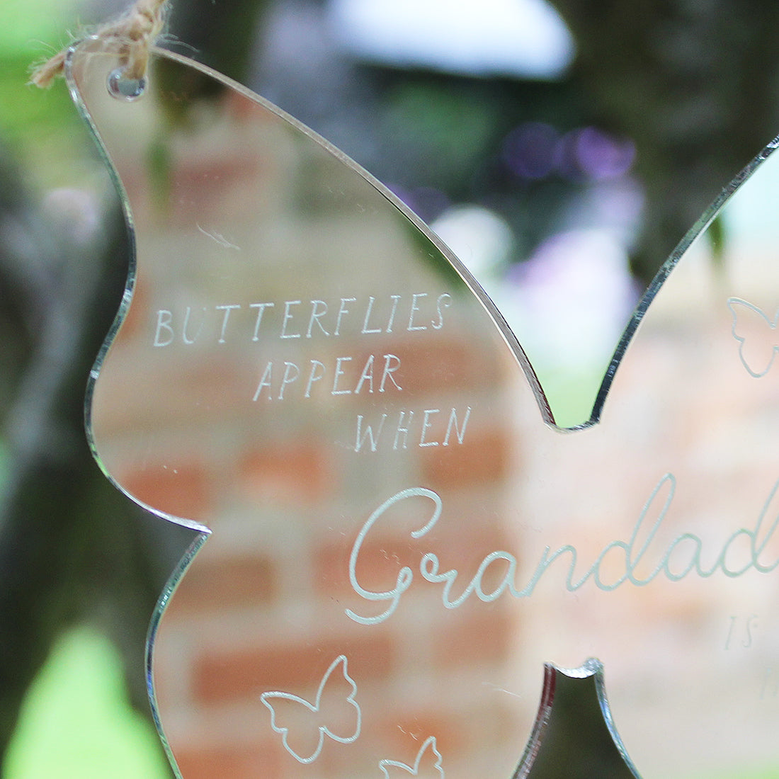 Butterfly Mirror Remembrance Keepsake-Love Lumi Ltd