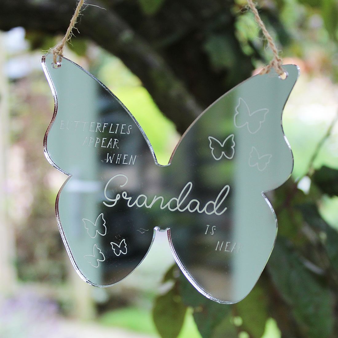 Butterfly Mirror Remembrance Keepsake-Love Lumi Ltd