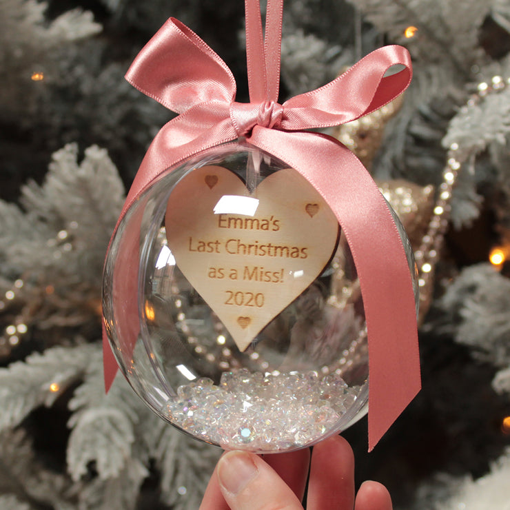 Last Christmas as a Miss Christmas Bauble-Love Lumi Ltd