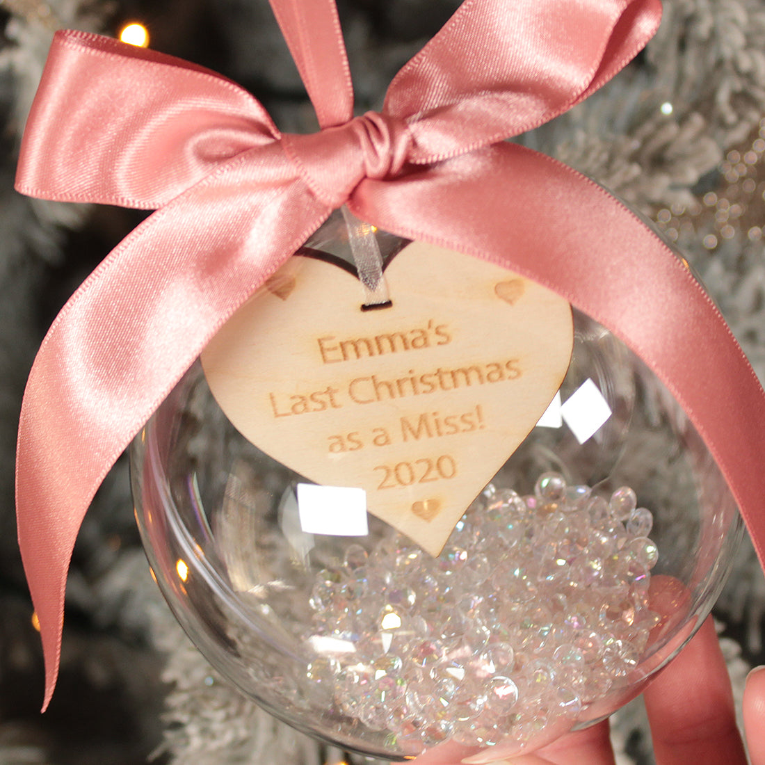 Last Christmas as a Miss Christmas Bauble-Love Lumi Ltd
