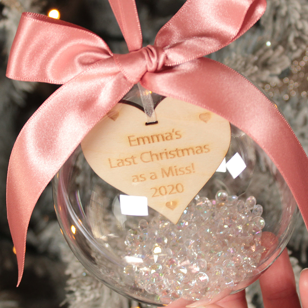 Last Christmas as a Miss Christmas Bauble-Love Lumi Ltd