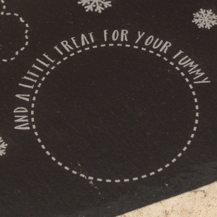 Engraved Slate Christmas Eve Treat Board-Love Lumi Ltd