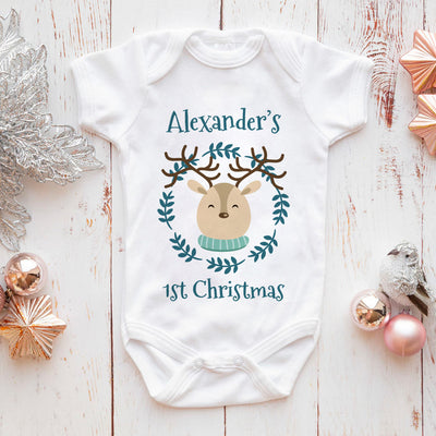 1st Christmas Reindeer Baby Grow-Love Lumi Ltd