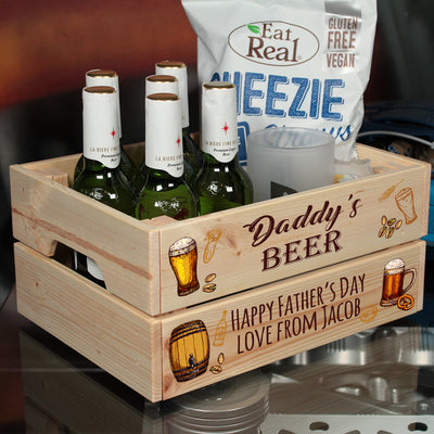 Beer Treat Hamper Gift Crate-Love Lumi Ltd