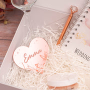 Engagement Future Mrs Filled Pink and Gold Marble Hamper Gift Box Set-Love Lumi Ltd