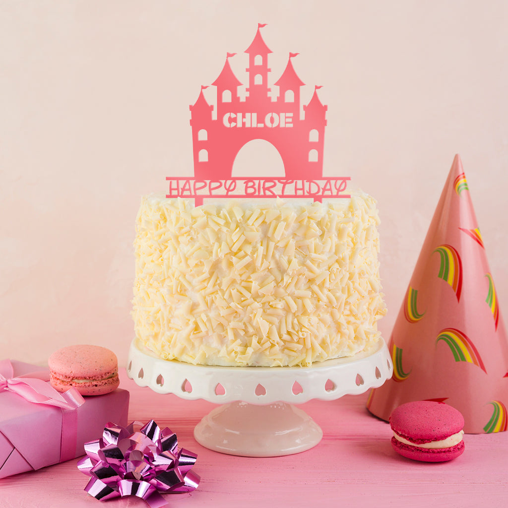Princess Castle Cake Topper – POPPER BOX CO.