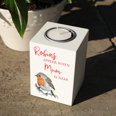 Robin Memorial Tealight Holder-Love Lumi Ltd