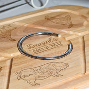 Personalised Cuts of Meat Engraved Carving Board-Love Lumi Ltd