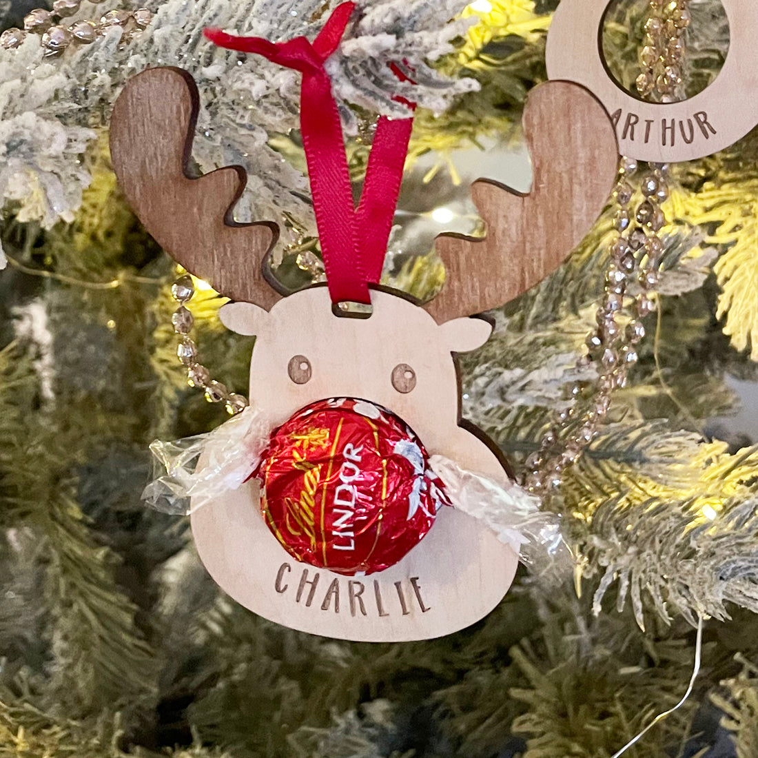 Chocolate Holder Gift Christmas Tree Bauble Decoration-Love Lumi Ltd