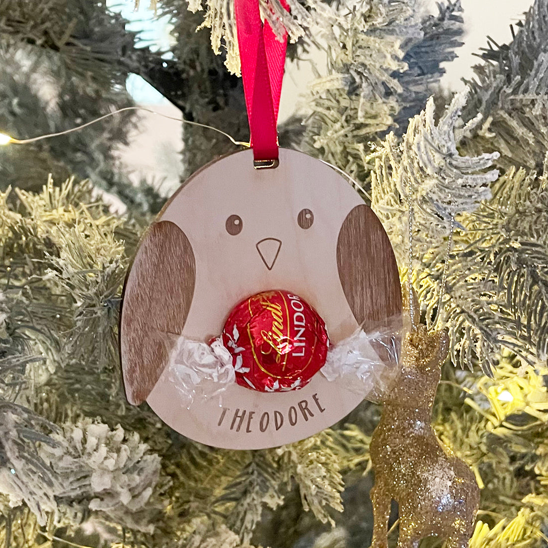Chocolate Holder Gift Christmas Tree Bauble Decoration-Love Lumi Ltd