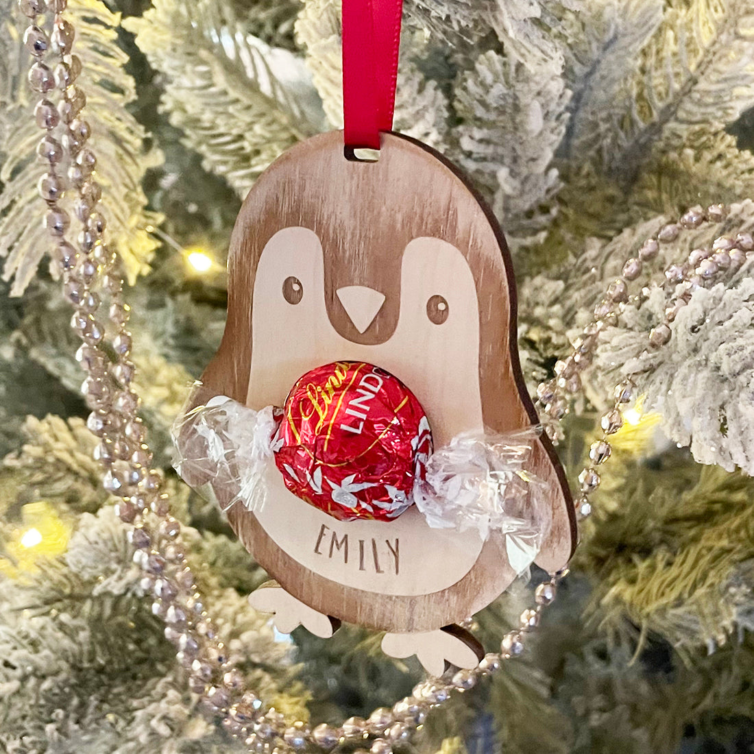 Chocolate Holder Gift Christmas Tree Bauble Decoration-Love Lumi Ltd