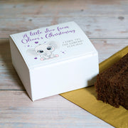 10 x Cute Elephant Christening Baptism Naming Day Cake Favour Boxes-Love Lumi Ltd