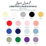 Christening Keepsake Christmas Bauble-Love Lumi Ltd