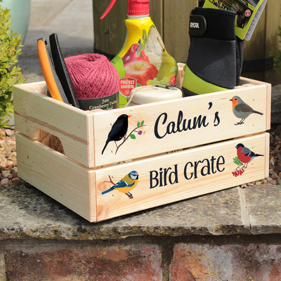 Bird Lover Birthday Treat Hamper Gift Crate-Love Lumi Ltd