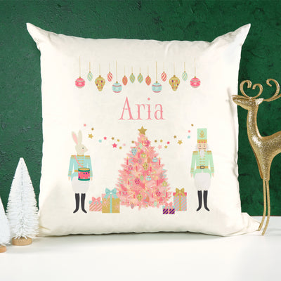 Christmas Nutcracker Soft Large Cushion Cover-Love Lumi Ltd