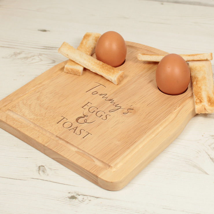 Personalised Dippy Egg and Toast Breakfast Board-Love Lumi Ltd
