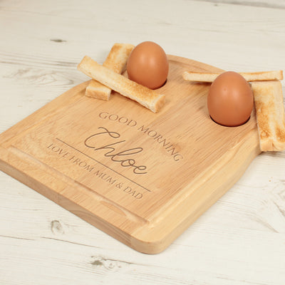Good Morning Dippy Egg and Toast Breakfast Board-Love Lumi Ltd