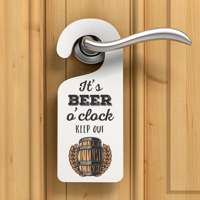 Beer O'Clock Acrylic Door Hanger Bar Sign-Love Lumi Ltd