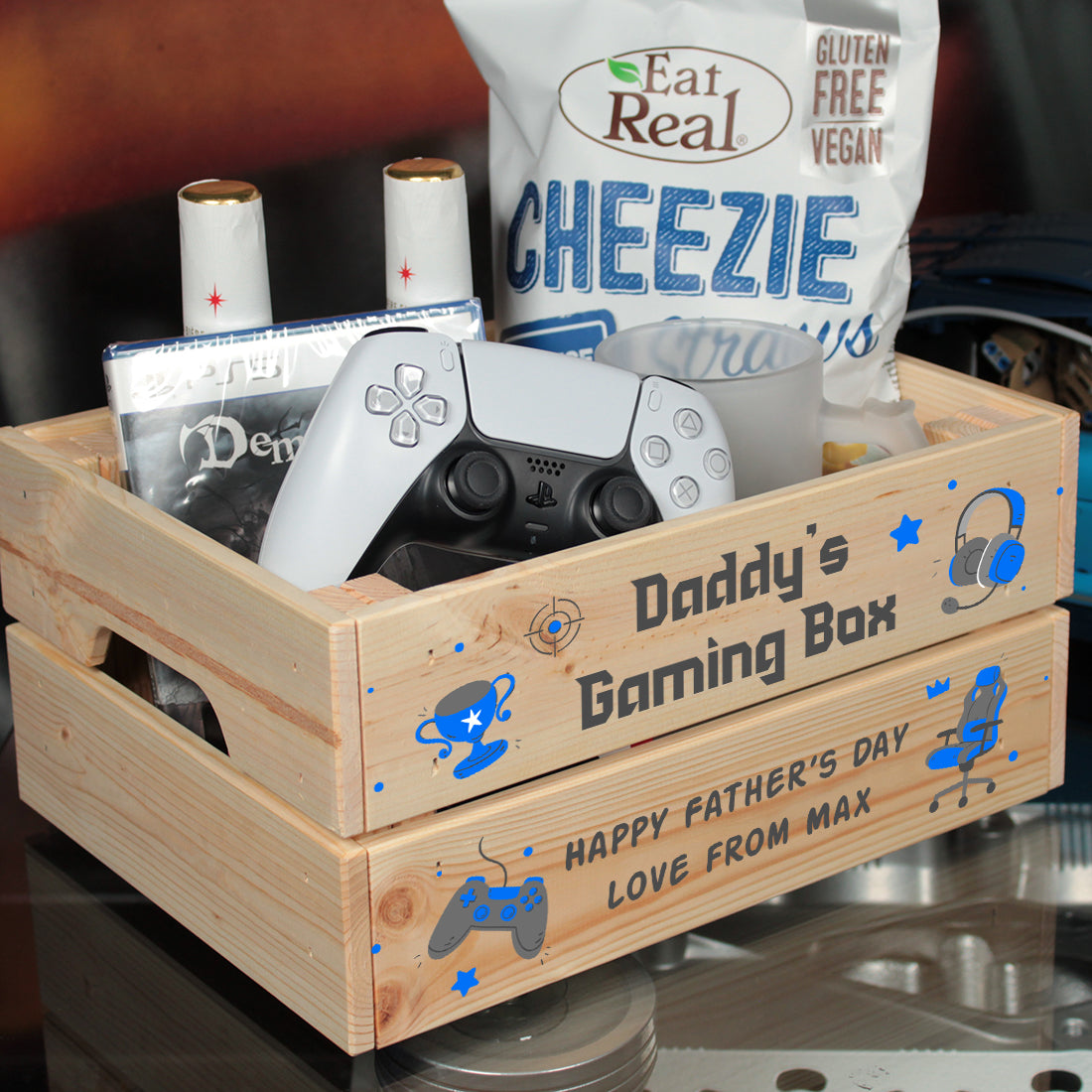 Gaming Hamper Gift Crate-Love Lumi Ltd