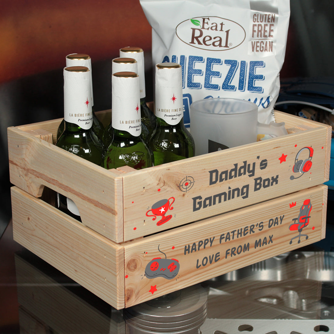 Gaming Hamper Gift Crate-Love Lumi Ltd