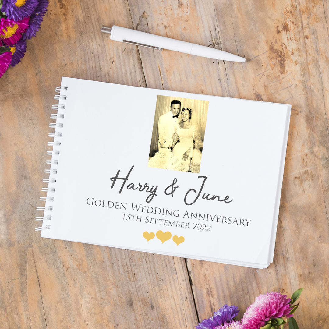 Wedding Anniversary Photo Guest Book-Love Lumi Ltd